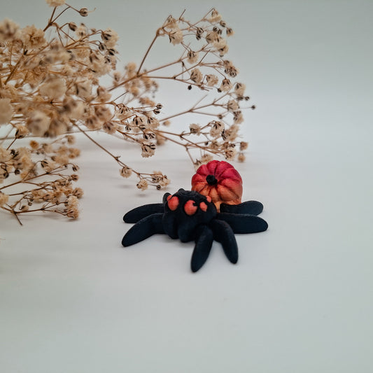 Jiggle Pumpkin Spinne - Dein kleiner Glücksbringer