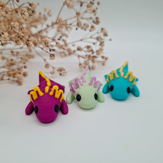 Jiggle New Baby Axolotl – Dein kleiner Glücksbringer