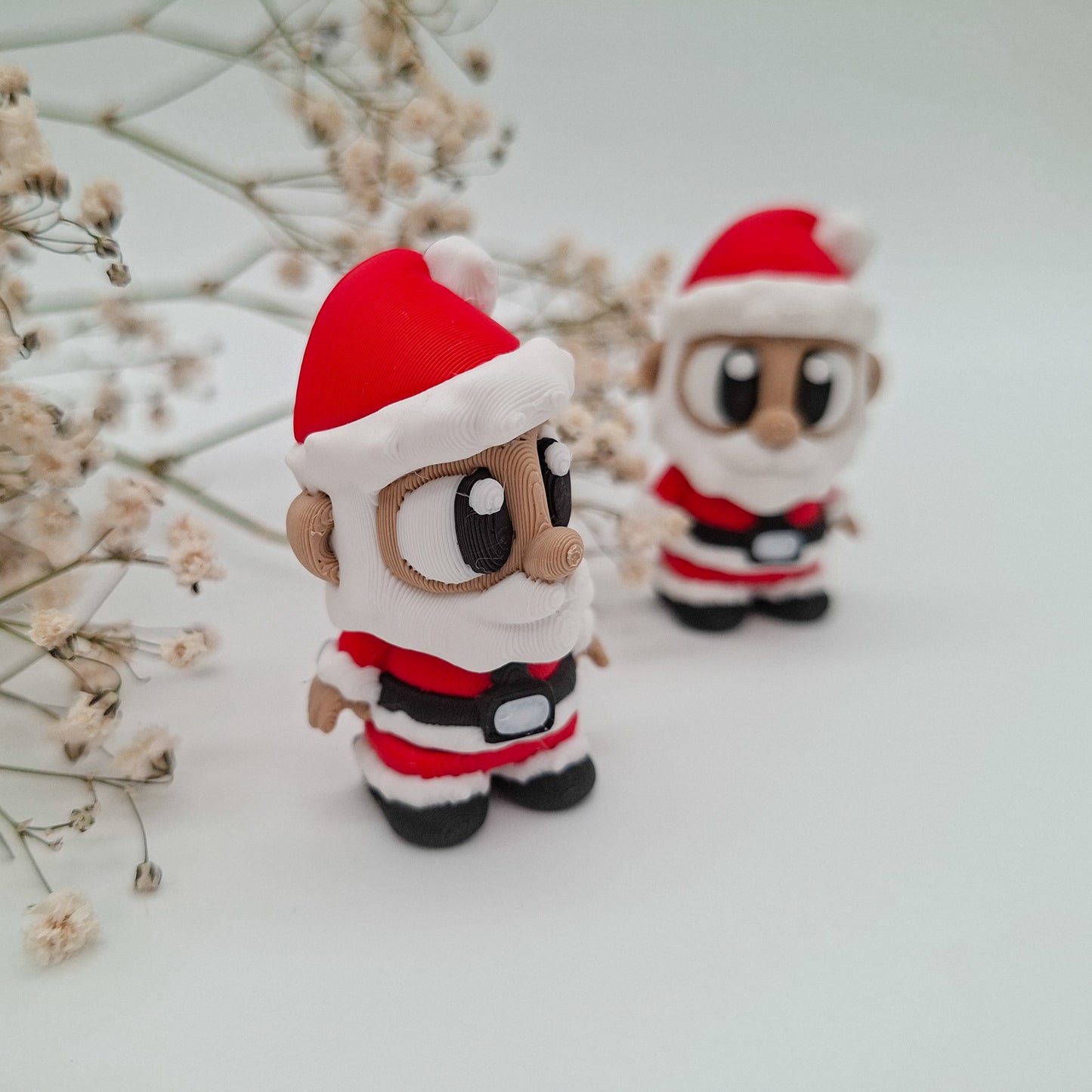 Wobbles Santa Claus – Der kleine Weihnachtsmann aus dem 3D-Druck