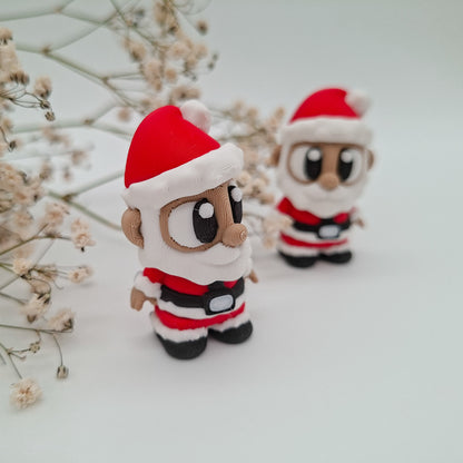 Wobbles Santa Claus – Der kleine Weihnachtsmann aus dem 3D-Druck