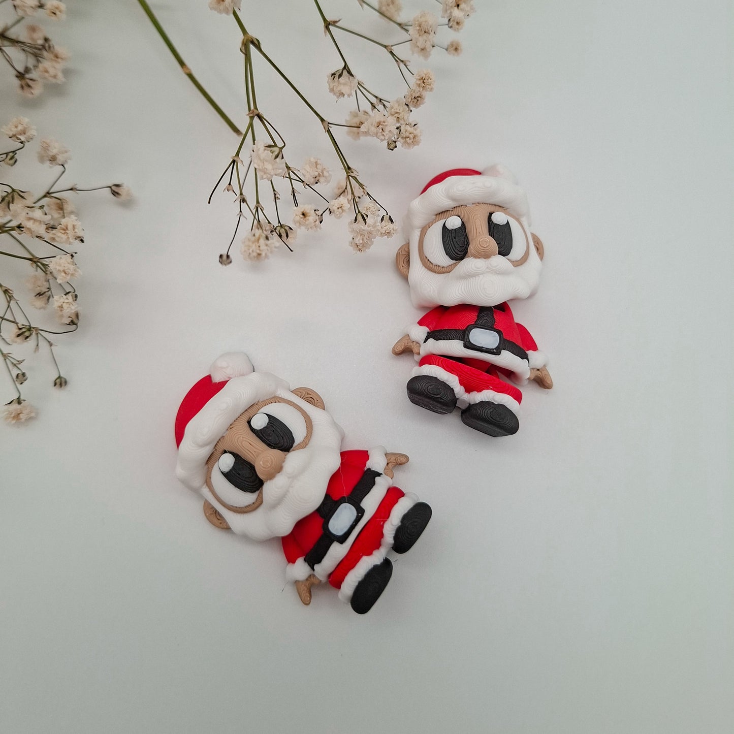 Wobbles Santa Claus – Der kleine Weihnachtsmann aus dem 3D-Druck