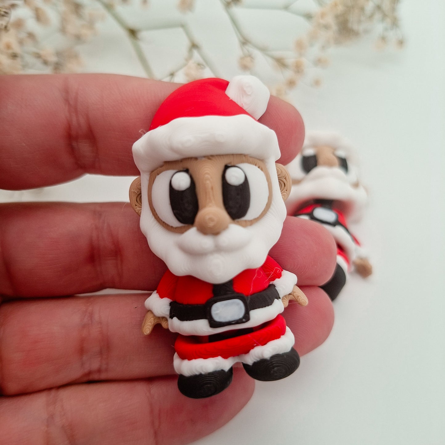Wobbles Santa Claus – Der kleine Weihnachtsmann aus dem 3D-Druck