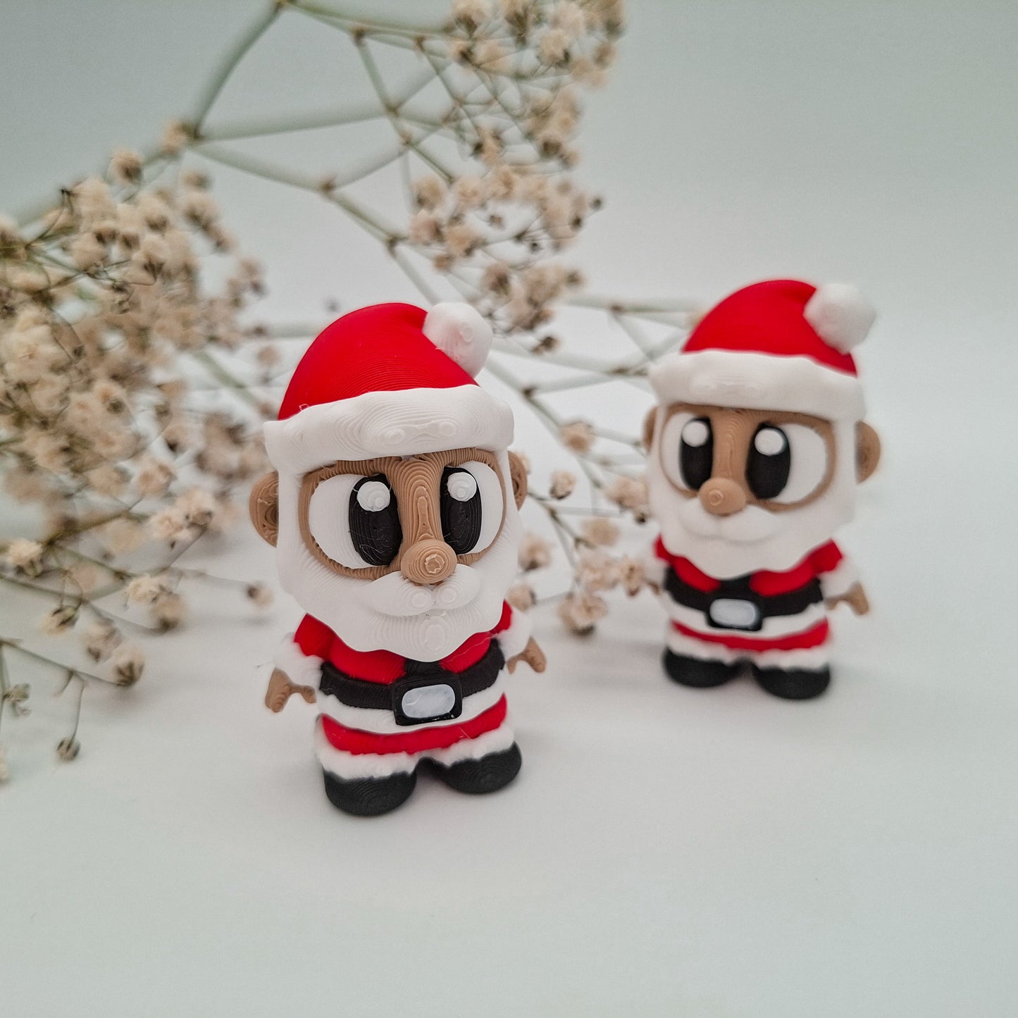 Wobbles Santa Claus – Der kleine Weihnachtsmann aus dem 3D-Druck