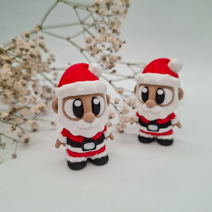 Wobbles Santa Claus – Der kleine Weihnachtsmann aus dem 3D-Druck