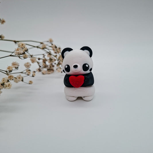 Jiggle Panda mit Herz - Dein kleiner Wackelheld