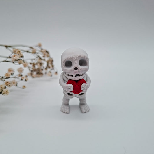 Jiggle Tiny Valentine Skelett – Dein kleiner Wackelheld