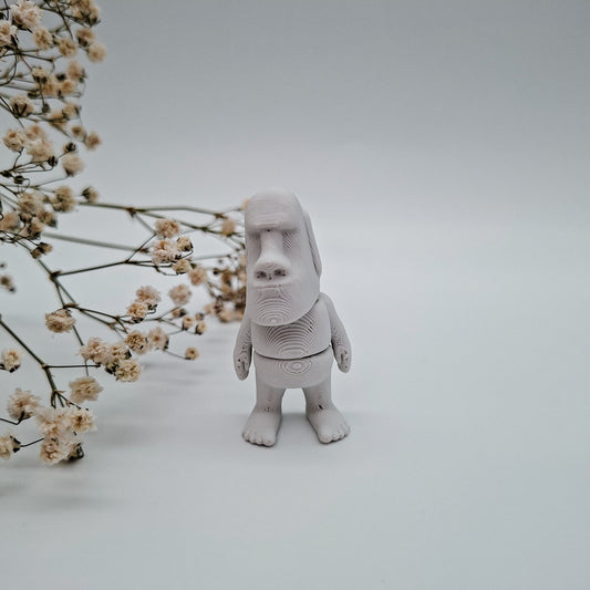 Jiggle Tiny Moai Statue – Dein kleiner Wackelheld