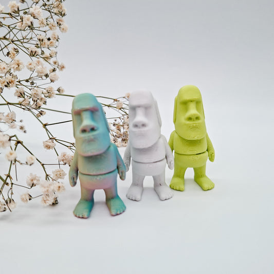 Jiggle Tiny Moai Statue – Dein kleiner Wackelheld