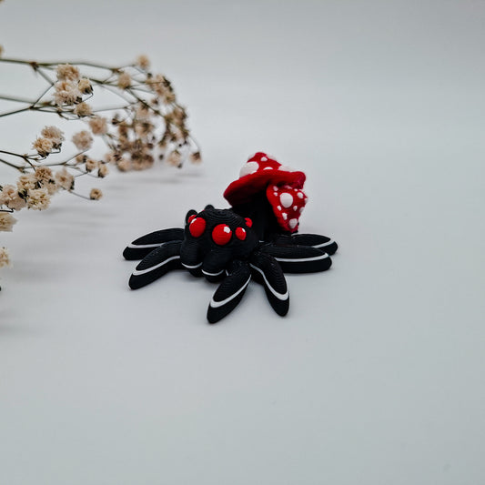 Jiggle Fliegenpilz Spinne - Dein kleiner Wackelheld