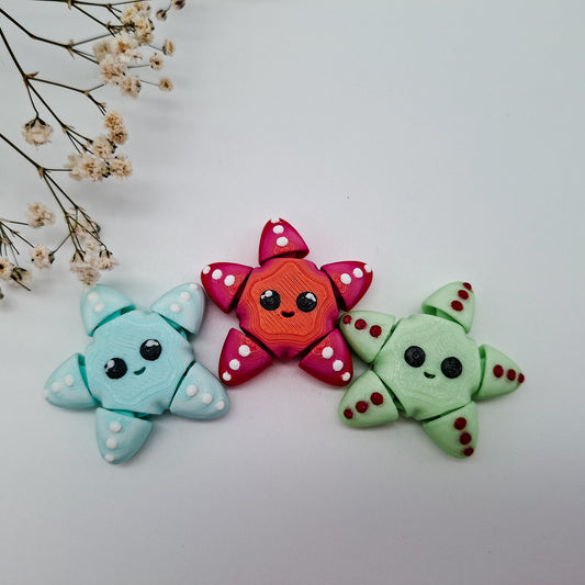 Jiggle Baby Seestern - Bunter Wackelfreund