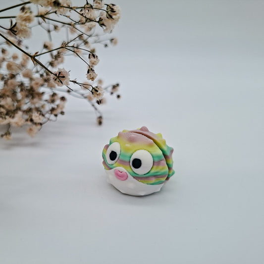 Jiggle Kugelfisch - Bunter Wackelfreund