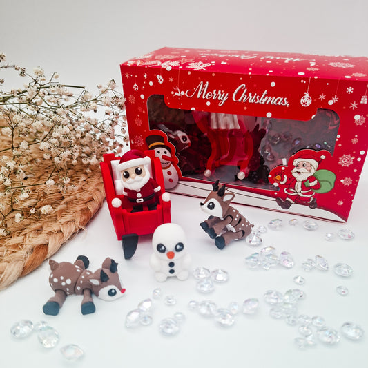 Weihnachts-Set „Santa & Friends“ – Limitierte Jiggle Edition