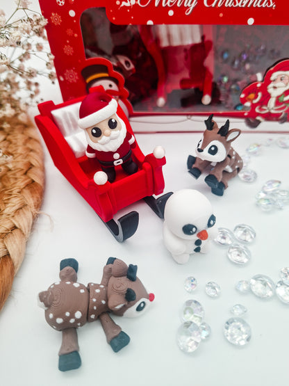 Weihnachts-Set „Santa & Friends“ – Limitierte Jiggle Edition