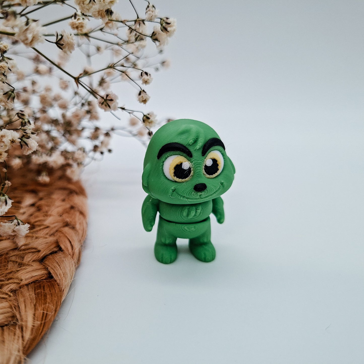 Weihnachts-Jiggle Grinch / 3D-gedruckte Mini-Figuren