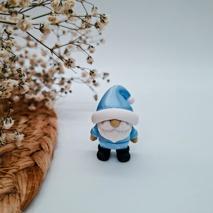 Weihnachts-Jiggle Tiny Gnome /3D-gedruckte Mini-Figuren