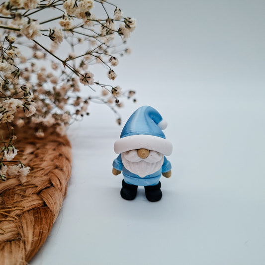 Weihnachts-Jiggle Tiny Gnome /3D-gedruckte Mini-Figuren