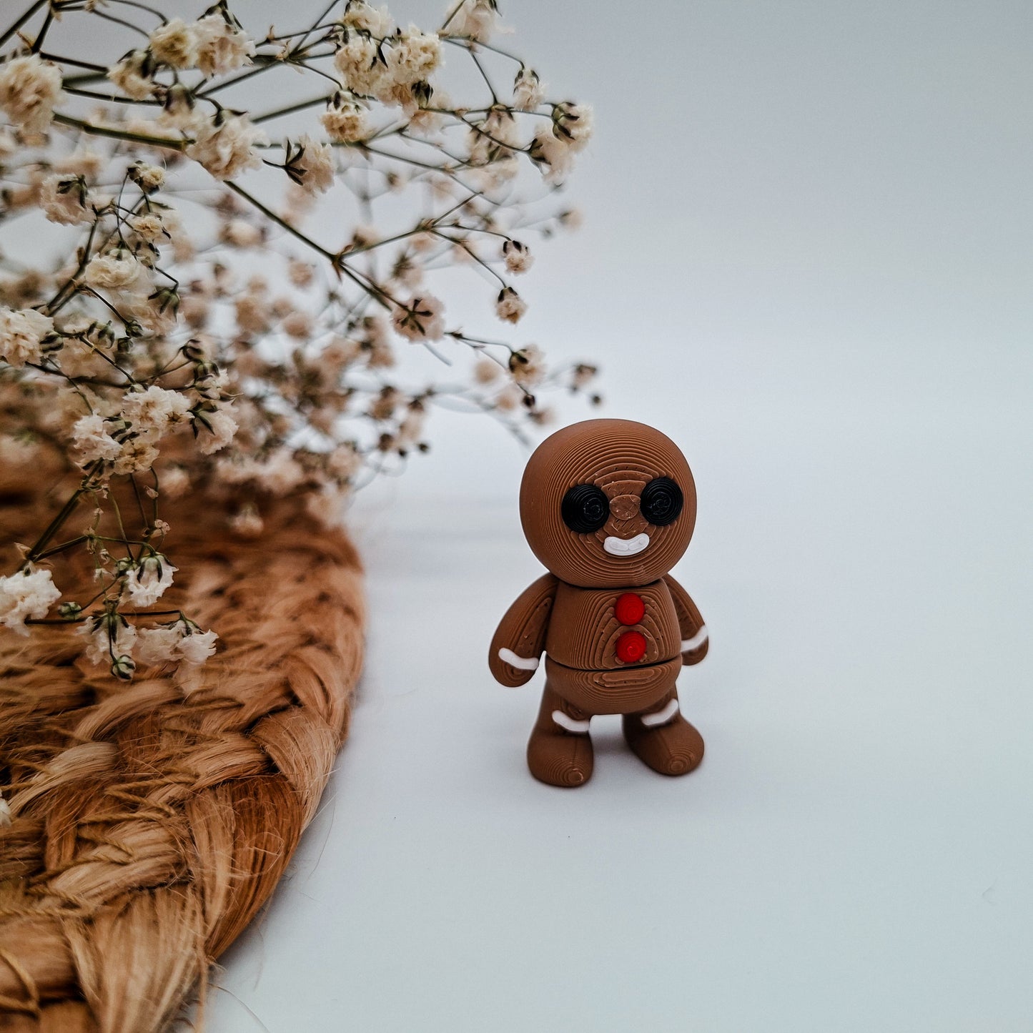 Weihnachts-Jiggle Lebkuchen – 3D-gedruckte Mini-Figuren