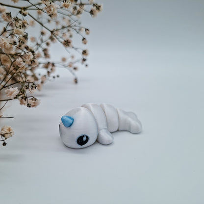 Jiggle Baby Narwal - Dein glitzernder Wackelheld