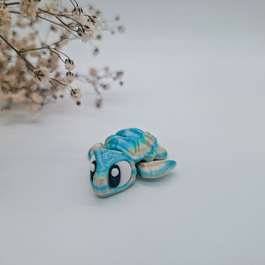 Jiggles Flexi SeaTurtle - Dein glitzernder Wackelheld