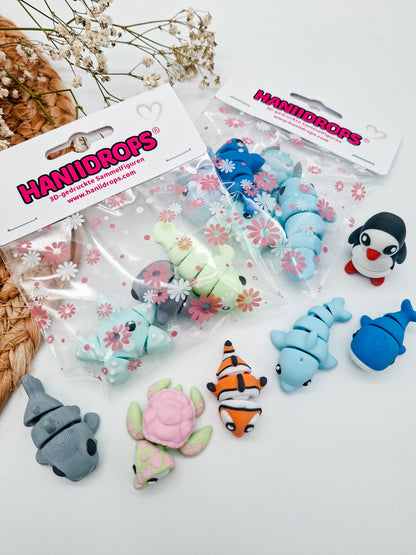 Haniis Ozeanfreunde Set Bundle | Kawaii Sammelfiguren Set