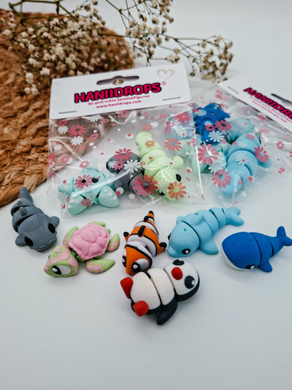 Haniis Ozeanfreunde Set Bundle | Kawaii Sammelfiguren Set