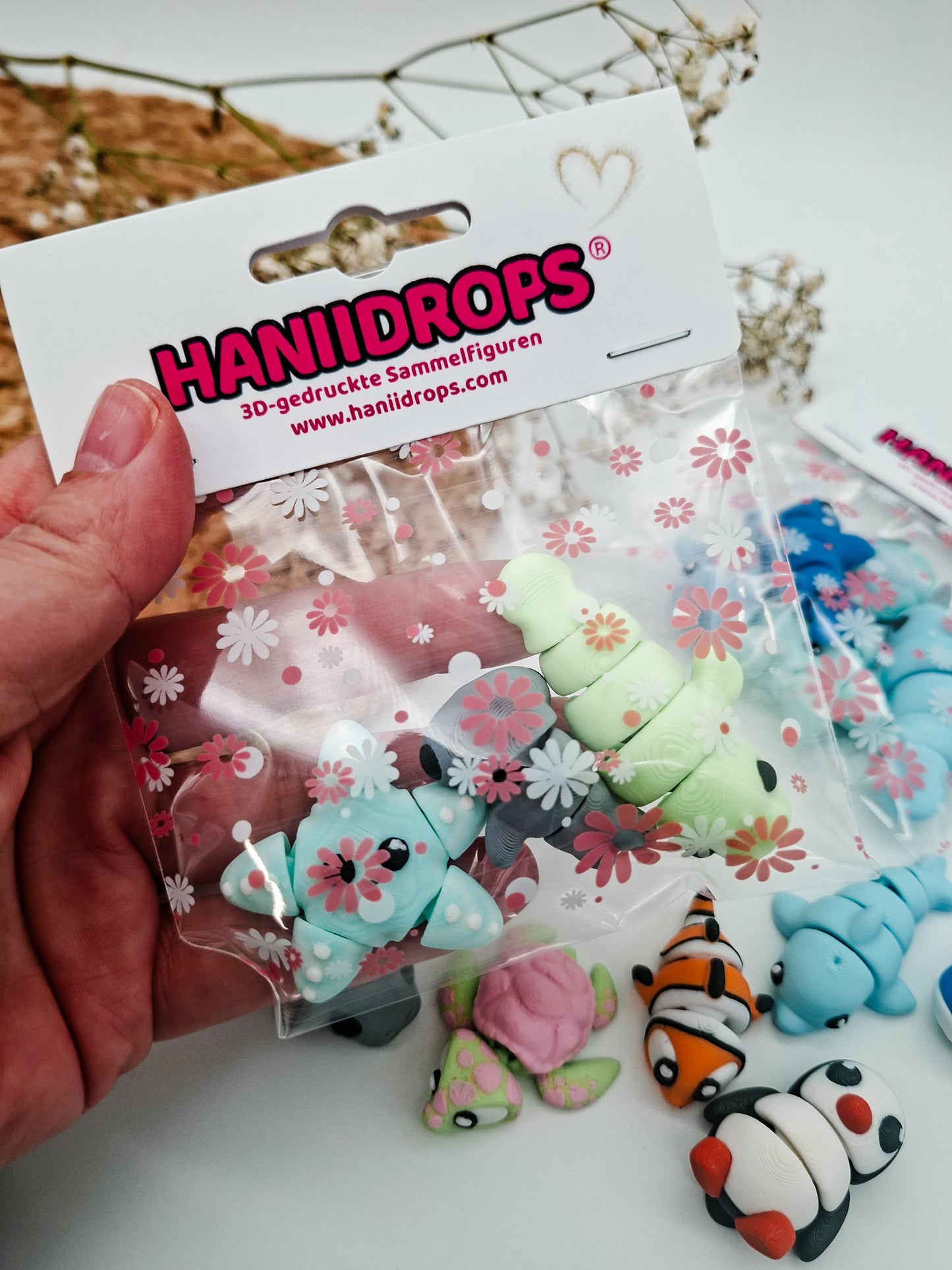 Haniis Ozeanfreunde Set Bundle | Kawaii Sammelfiguren Set