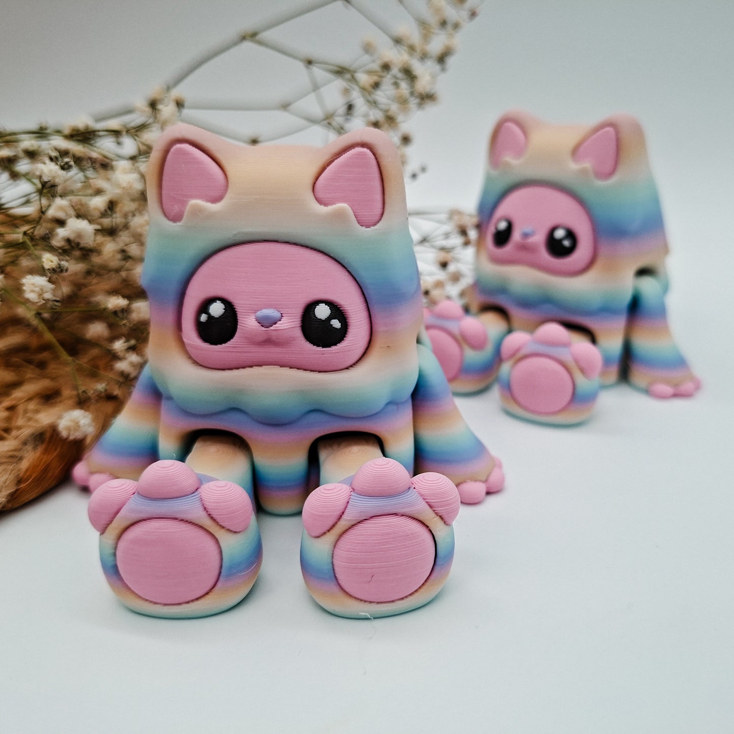 Woobu Koneko - Kawaii-Designs | Rosa