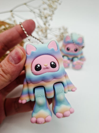 Woobu Koneko Anhänger | Kawaii Designs | Rosa