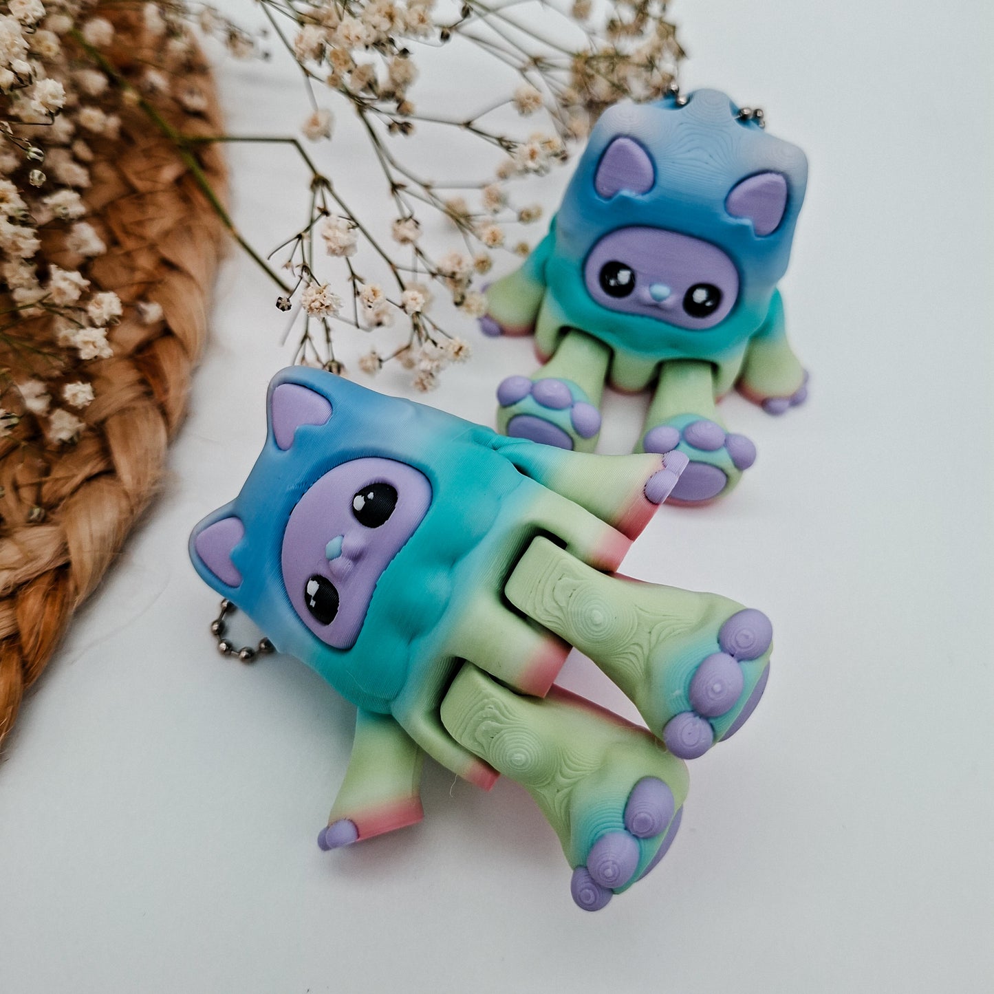 Woobu Koneku Anhänger | Kawaii Designs | Flieder