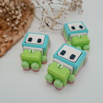 Bit Clicker Kitty | Kawaii Fidget & Schlüsselanhänger