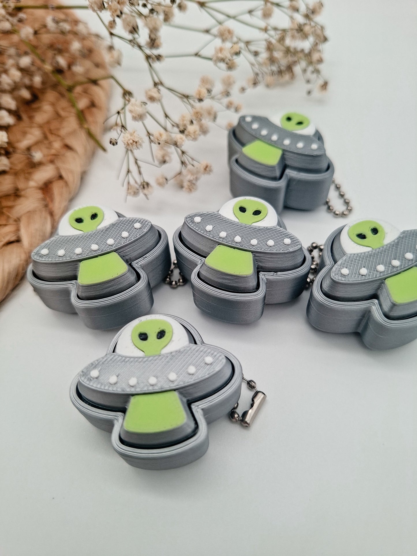 Alien Clicker | Kawaii Fidget & Schlüsselanhänger