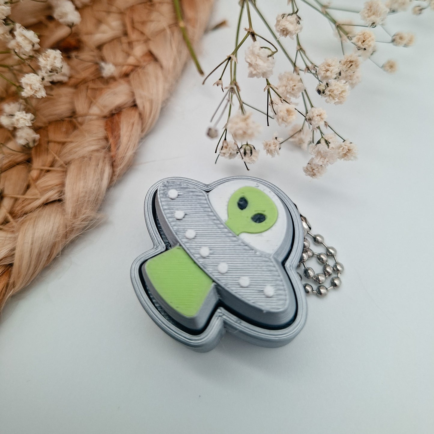 Alien Clicker | Kawaii Fidget & Schlüsselanhänger