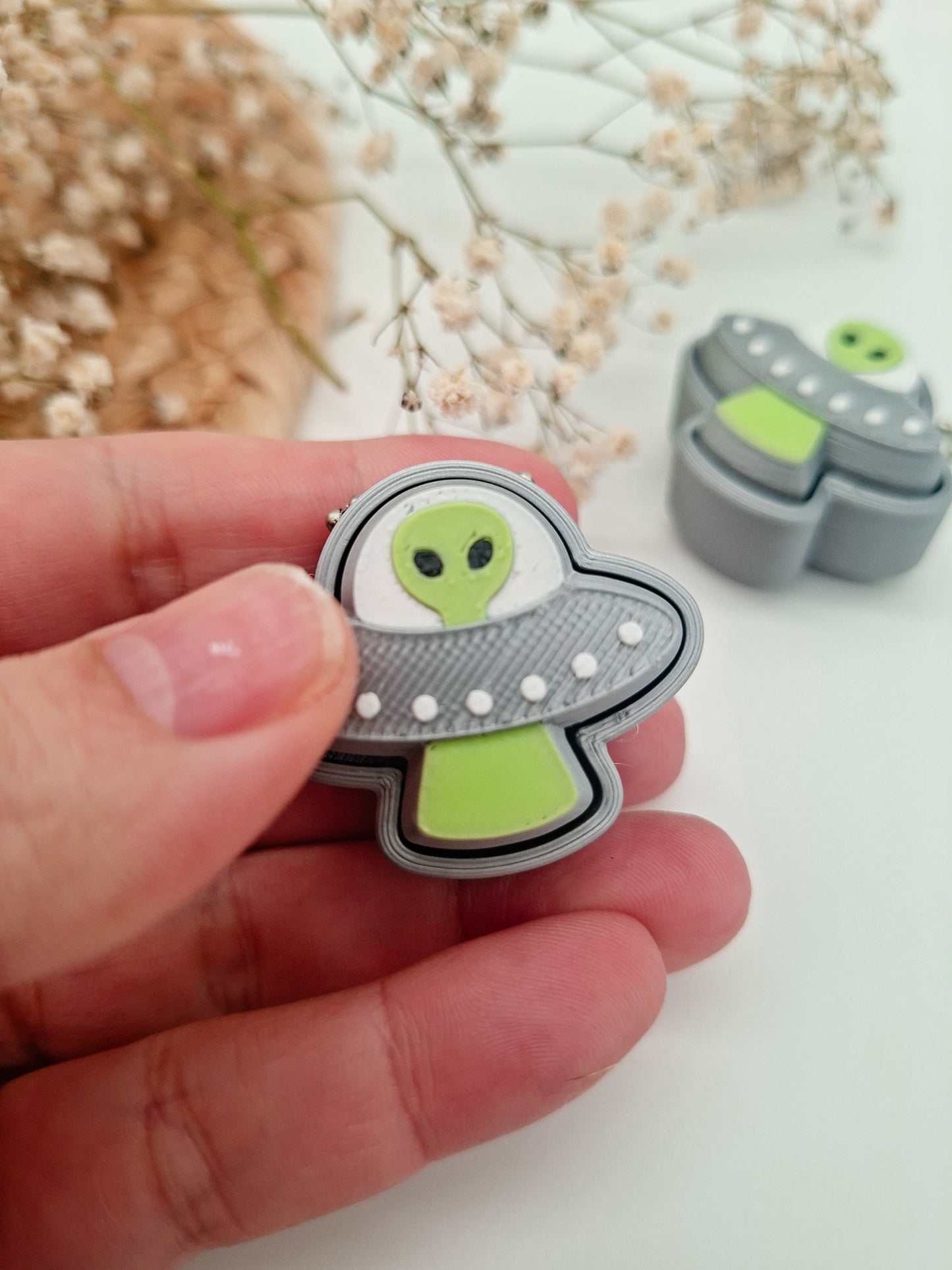 Alien Clicker | Kawaii Fidget & Schlüsselanhänger