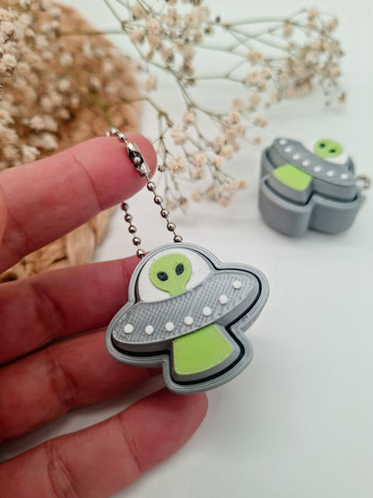Alien Clicker | Kawaii Fidget & Schlüsselanhänger