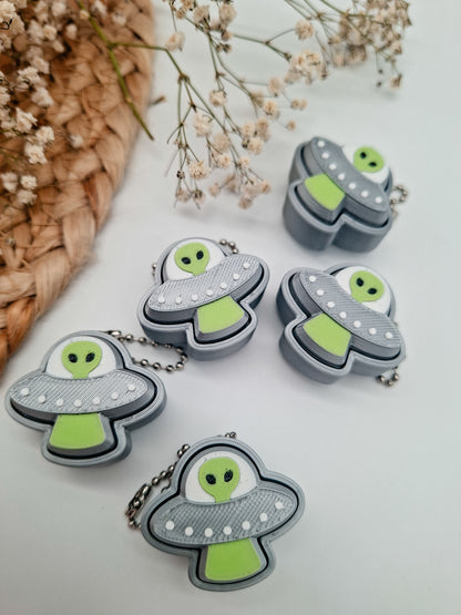 Alien Clicker | Kawaii Fidget & Schlüsselanhänger