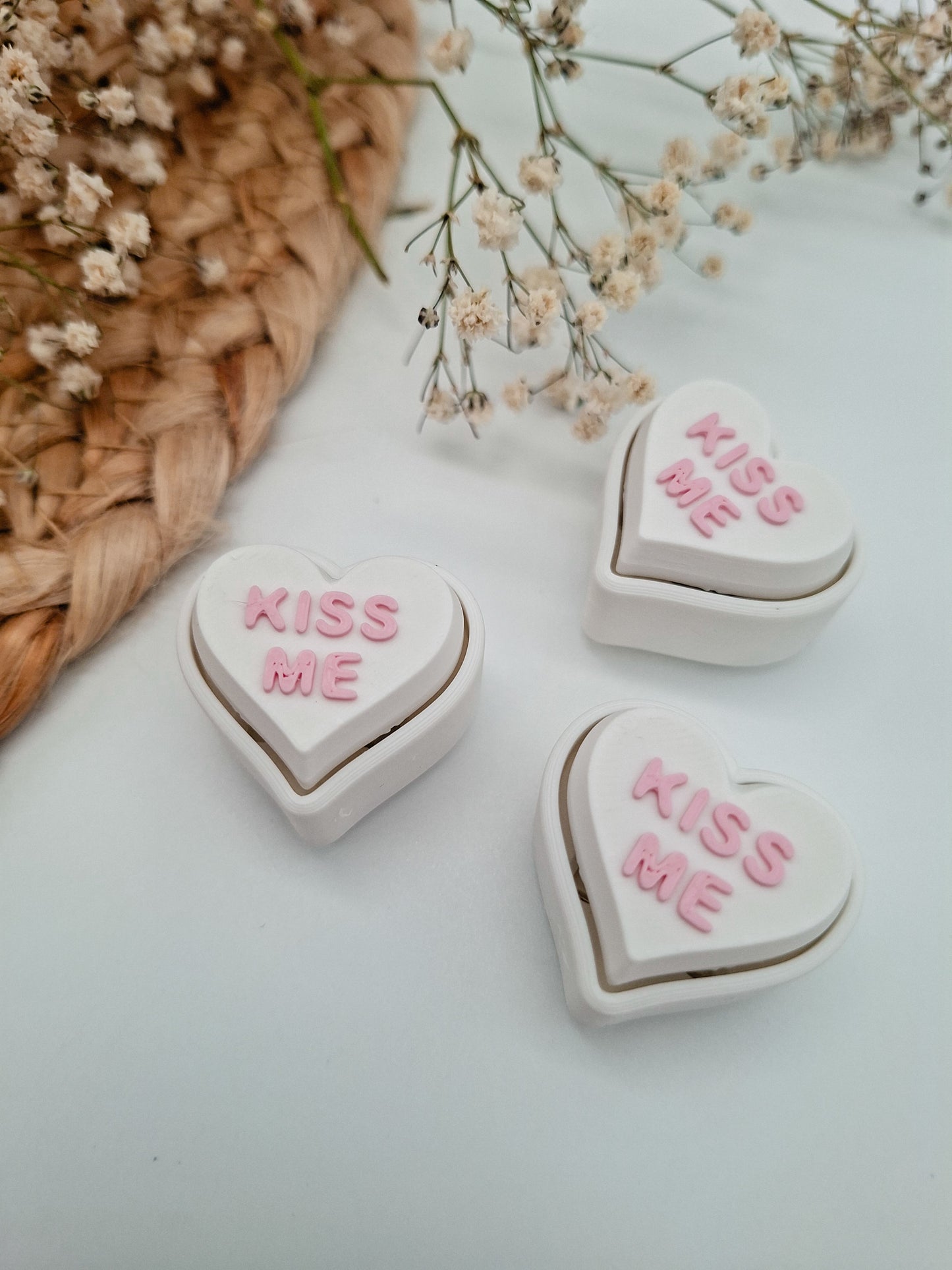 Valentines-Clicker | Kawaii Fidget & Schlüsselanhänger