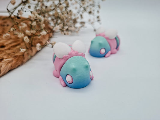 Kawaii Mini Biene – bewegliche 3D-gedruckte Sammelfigur