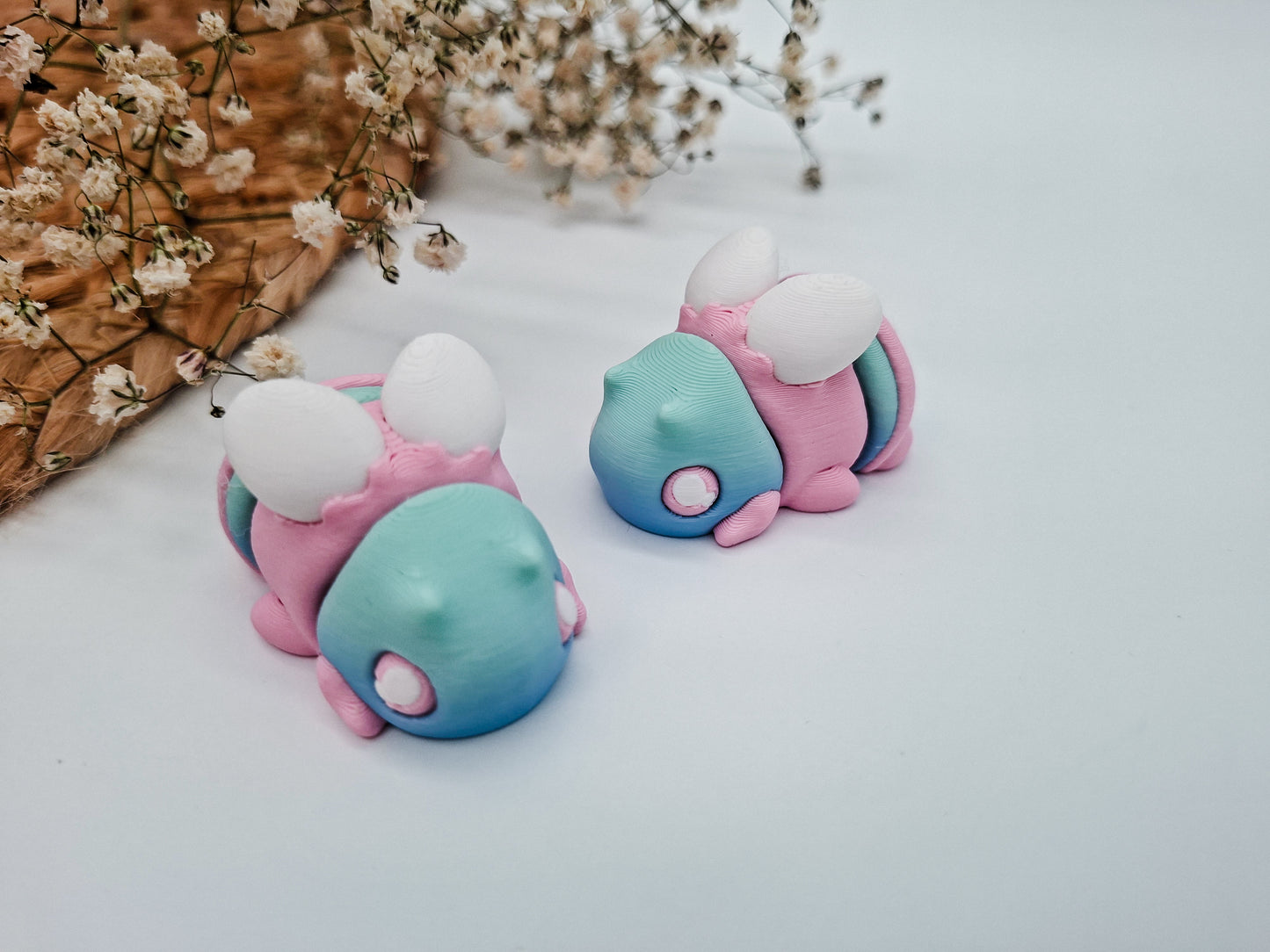 Kawaii Mini Biene – bewegliche 3D-gedruckte Sammelfigur