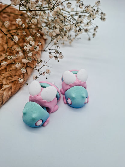 Kawaii Mini Biene – bewegliche 3D-gedruckte Sammelfigur