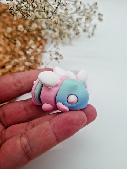 Kawaii Mini Biene – bewegliche 3D-gedruckte Sammelfigur