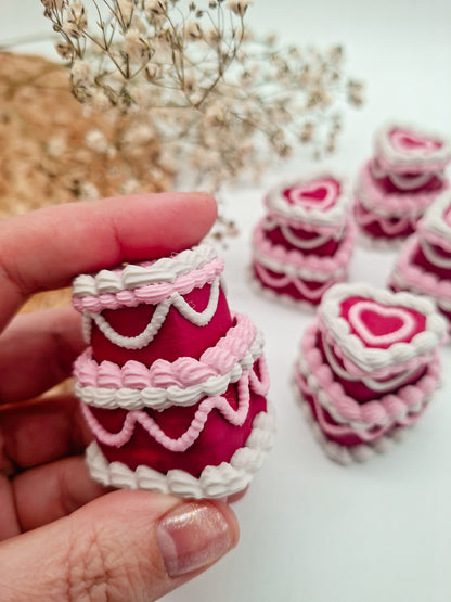 Herz Kuchen Clicker – süßer Fidget Clicker in Rosa & Pink
