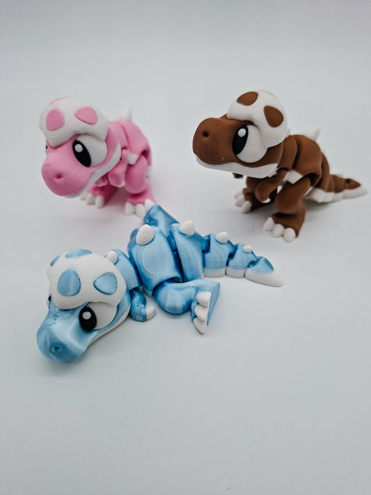 Baby T-Rex - 3D-gedruckter, beweglicher Dino