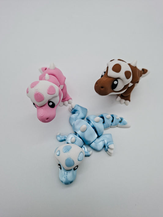 Baby T-Rex - 3D-gedruckter, beweglicher Dino