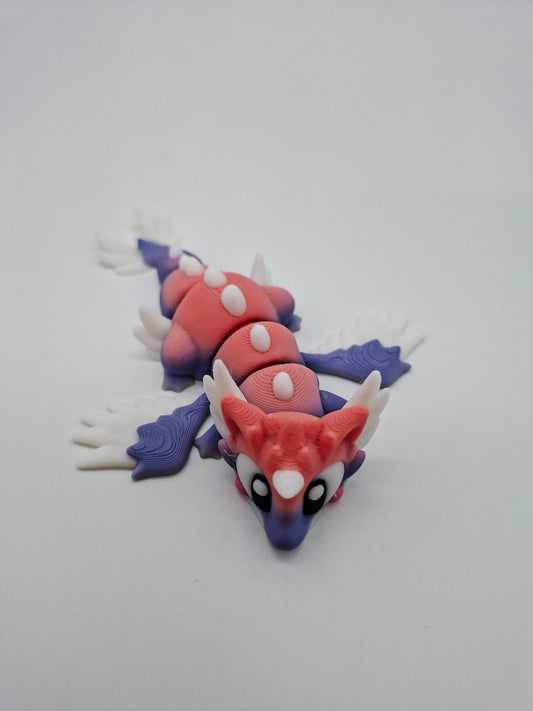 Flexi Einhorn Drache - 3D-gedruckte, bewegliche Figur