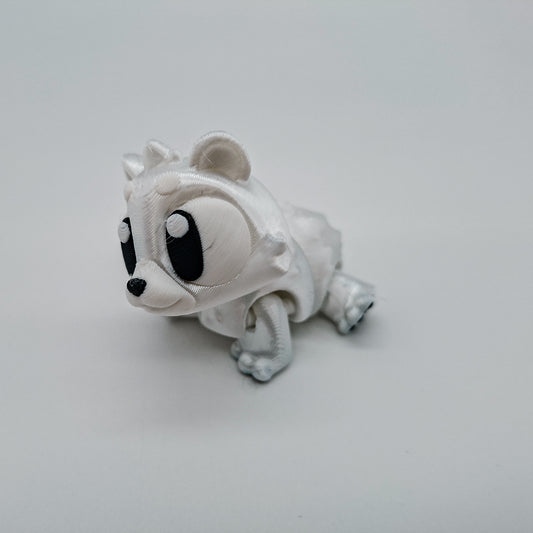 Flexi Eisbär - 3D-gedruckte,bewegliche Figur