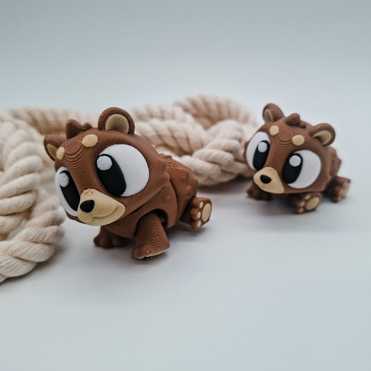 Flexi Bär - 3D-gedruckter, beweglicher Bär
