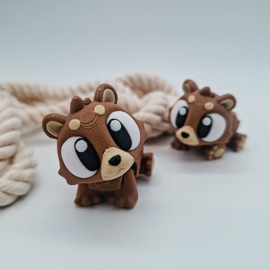 Flexi Bär - 3D-gedruckter, beweglicher Bär
